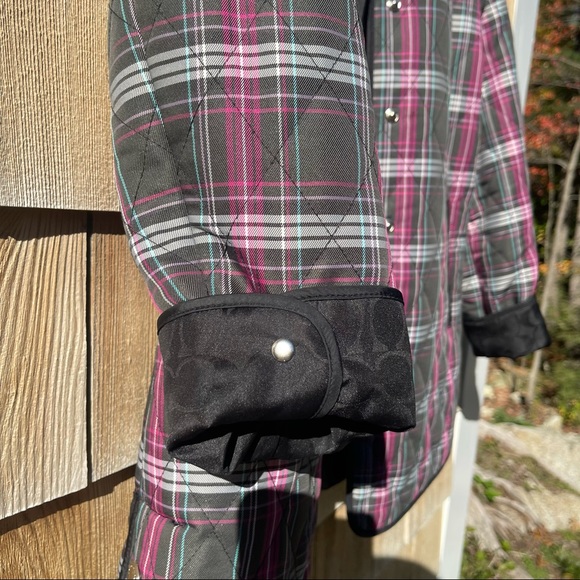 Coach Quilted Lightweight Puffer Jacket w/ pockets - Picture 8 of 12